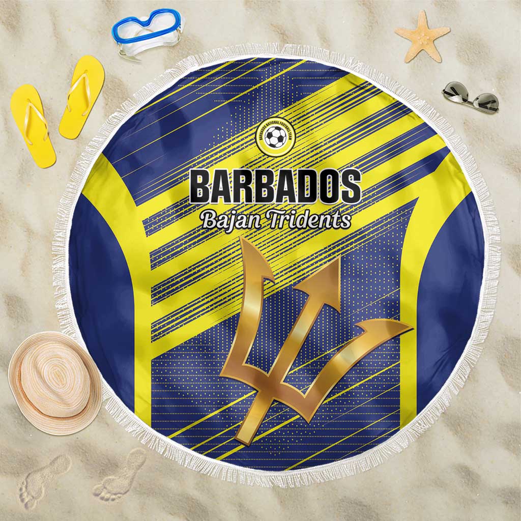 Barbados Football Beach Blanket Go Champions Bajan Tridents