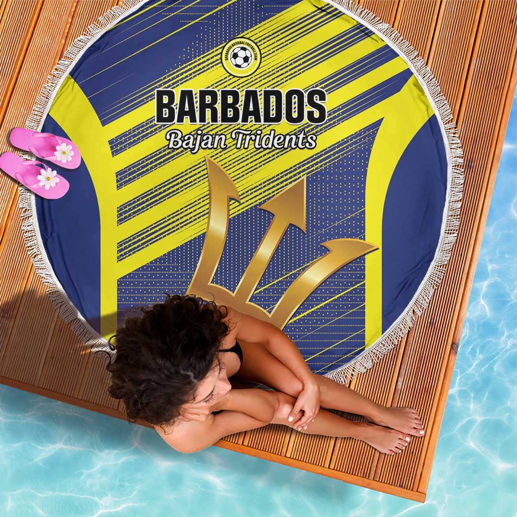 Barbados Football Beach Blanket Go Champions Bajan Tridents