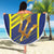 Barbados Football Beach Blanket Go Champions Bajan Tridents