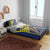 Barbados Football Bedding Set Go Champions Bajan Tridents