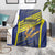 Barbados Football Blanket Go Champions Bajan Tridents