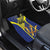 Barbados Football Car Mats Go Champions Bajan Tridents
