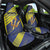 Barbados Football Car Seat Cover Go Champions Bajan Tridents