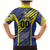 Custom Barbados Football Family Matching Mermaid Dress and Hawaiian Shirt Go Champions Bajan Tridents