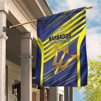 Barbados Football Garden Flag Go Champions Bajan Tridents