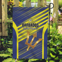 Barbados Football Garden Flag Go Champions Bajan Tridents