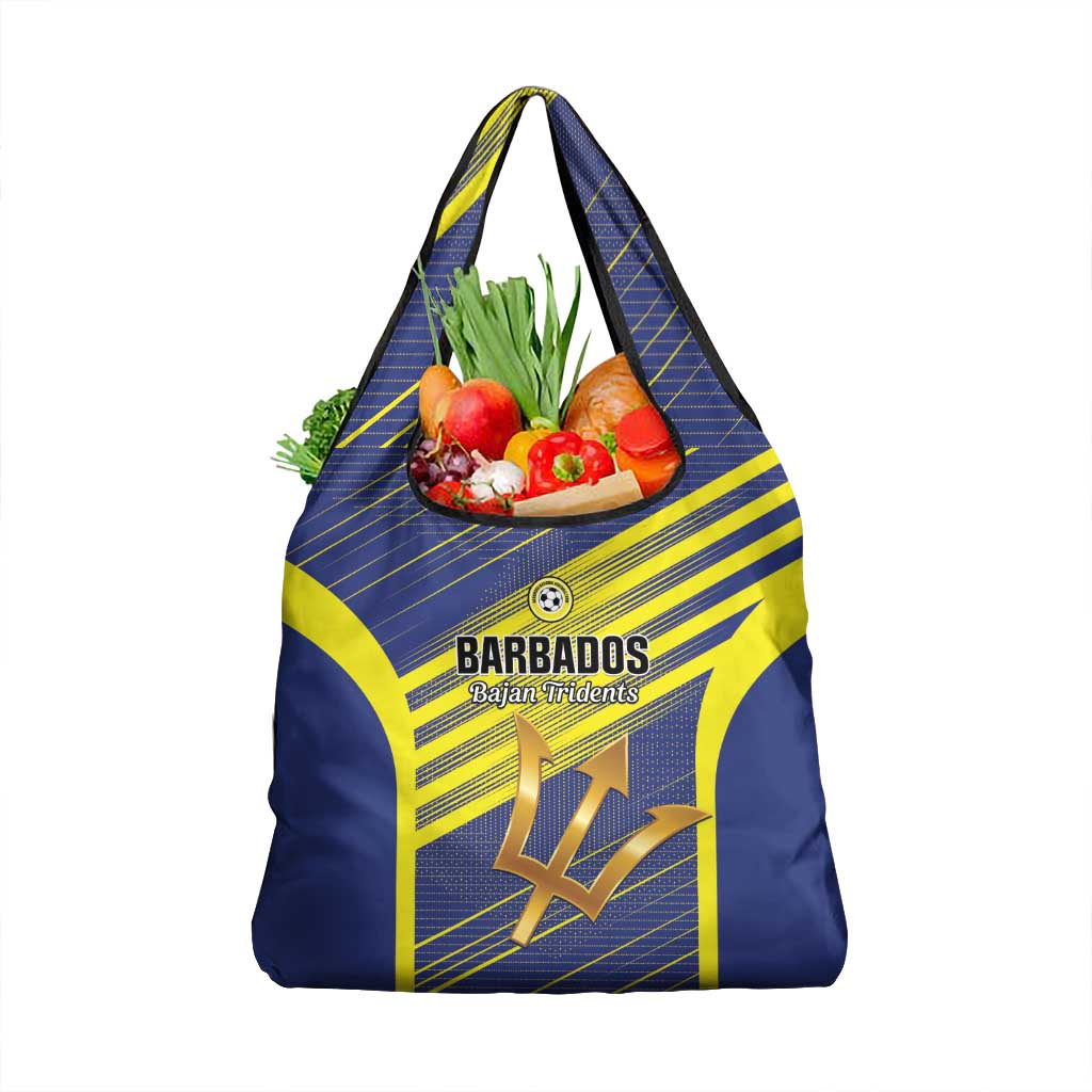 Barbados Football Grocery Bag Go Champions Bajan Tridents