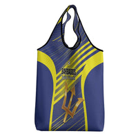 Barbados Football Grocery Bag Go Champions Bajan Tridents