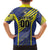 Custom Barbados Football Hawaiian Shirt Go Champions Bajan Tridents