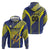 Custom Barbados Football Hoodie Go Champions Bajan Tridents
