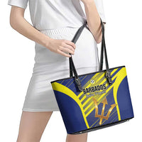 Barbados Football Leather Tote Bag Go Champions Bajan Tridents
