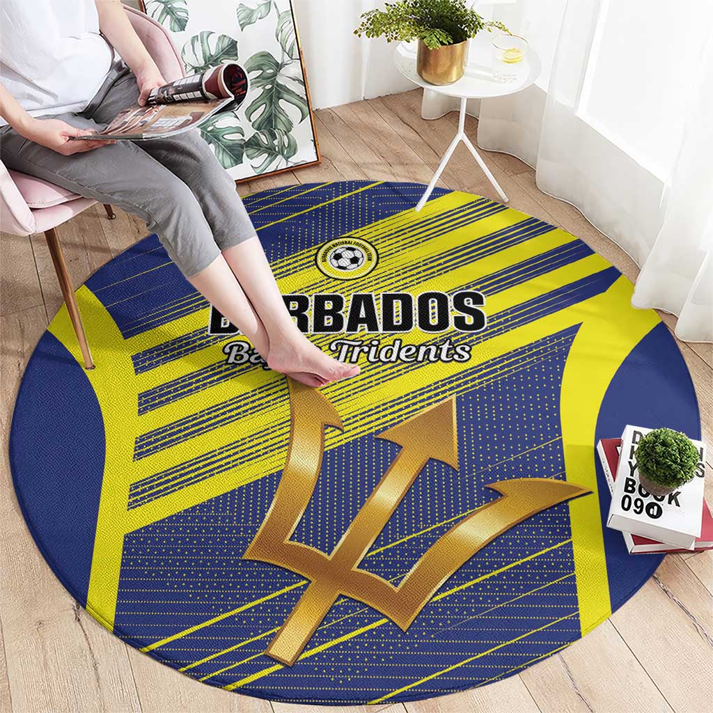 Barbados Football Round Carpet Go Champions Bajan Tridents