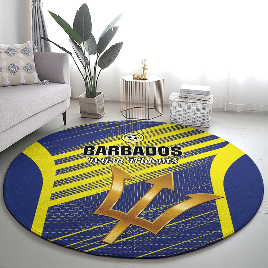 Barbados Football Round Carpet Go Champions Bajan Tridents
