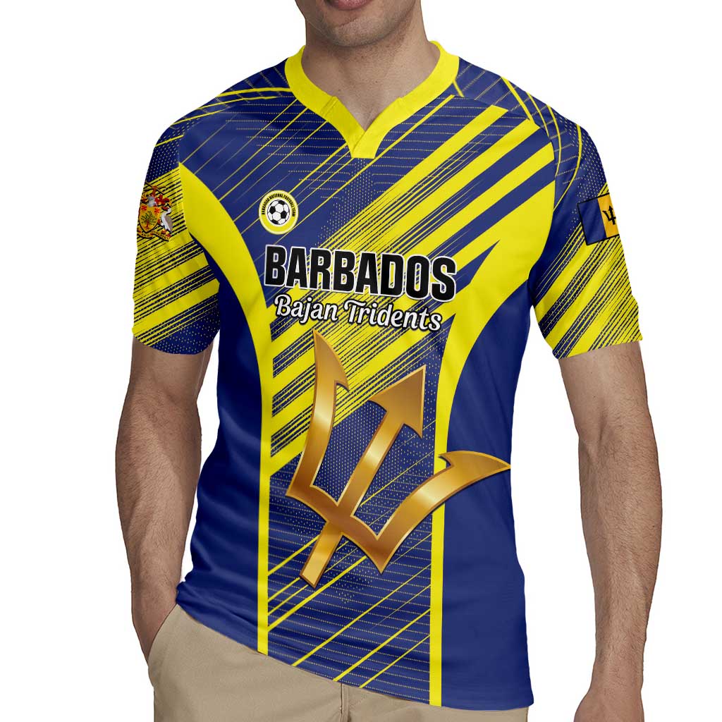 Custom Barbados Football Rugby Jersey Go Champions Bajan Tridents