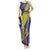 Custom Barbados Football Tank Maxi Dress Go Champions Bajan Tridents