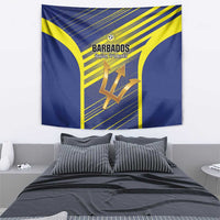 Barbados Football Tapestry Go Champions Bajan Tridents