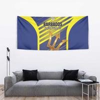 Barbados Football Tapestry Go Champions Bajan Tridents