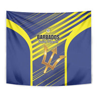 Barbados Football Tapestry Go Champions Bajan Tridents