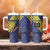 Custom Barbados Football Tumbler With Handle Go Champions Bajan Tridents