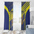 Barbados Football Window Curtain Go Champions Bajan Tridents