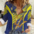 Custom Barbados Football Women Casual Shirt Go Champions Bajan Tridents