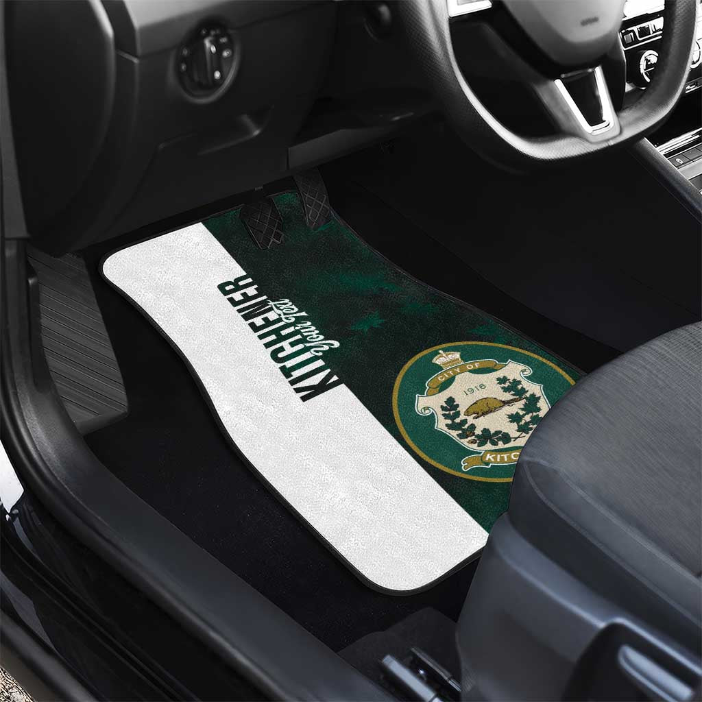 Personalised Canada Kitchener Car Mats Ex Industria Prosperitas