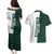 Personalised Canada Kitchener Couples Matching Puletasi and Hawaiian Shirt Ex Industria Prosperitas