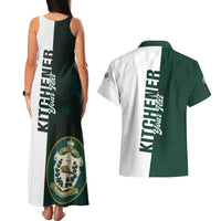 Personalised Canada Kitchener Couples Matching Tank Maxi Dress and Hawaiian Shirt Ex Industria Prosperitas