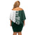Personalised Canada Kitchener Family Matching Off Shoulder Short Dress and Hawaiian Shirt Ex Industria Prosperitas