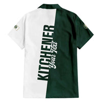 Personalised Canada Kitchener Family Matching Summer Maxi Dress and Hawaiian Shirt Ex Industria Prosperitas