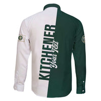 Personalised Canada Kitchener Family Matching Summer Maxi Dress and Hawaiian Shirt Ex Industria Prosperitas