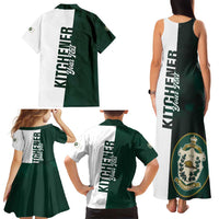 Personalised Canada Kitchener Family Matching Tank Maxi Dress and Hawaiian Shirt Ex Industria Prosperitas