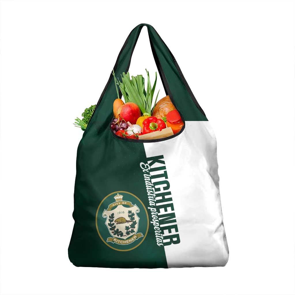 Personalised Canada Kitchener Grocery Bag Ex Industria Prosperitas