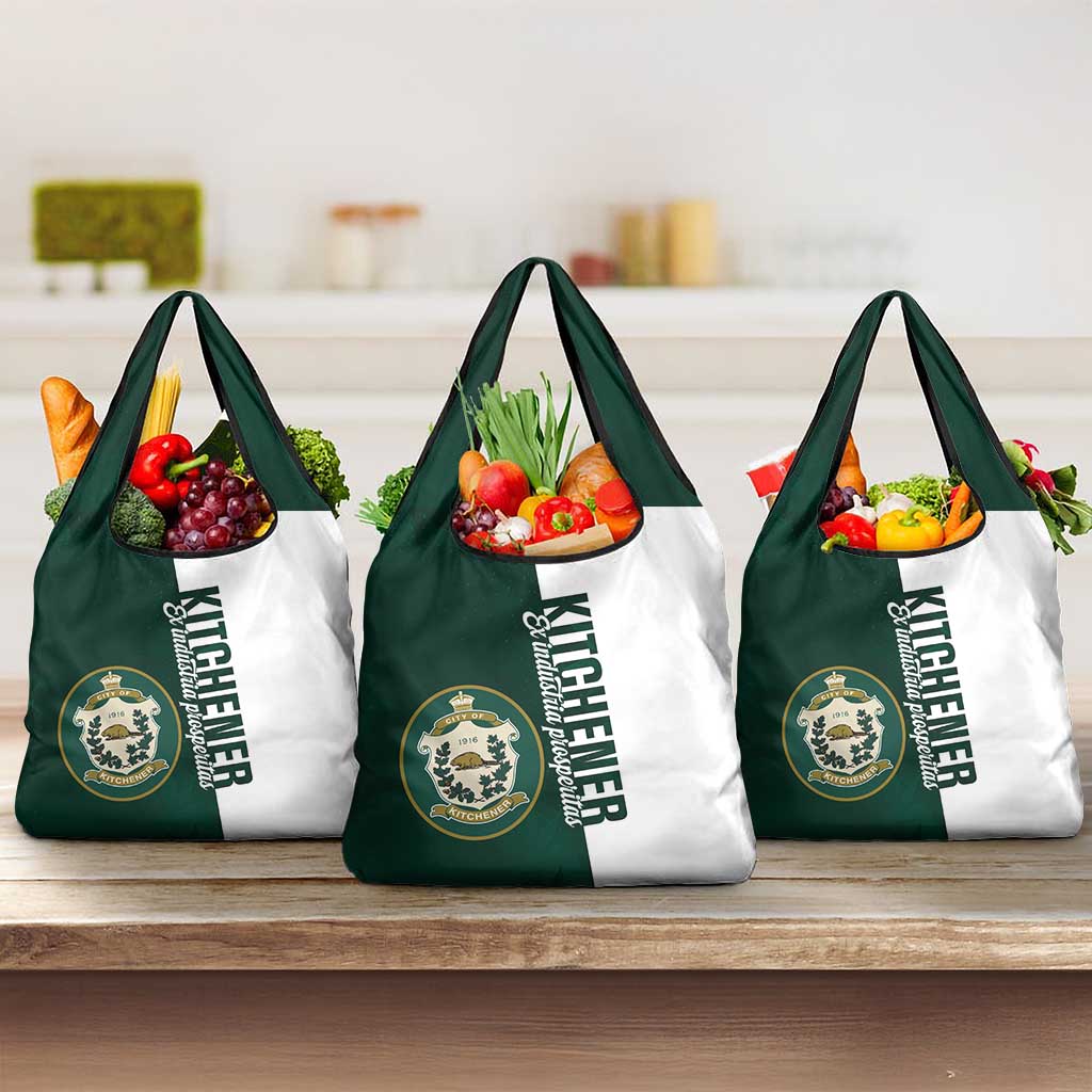 Personalised Canada Kitchener Grocery Bag Ex Industria Prosperitas