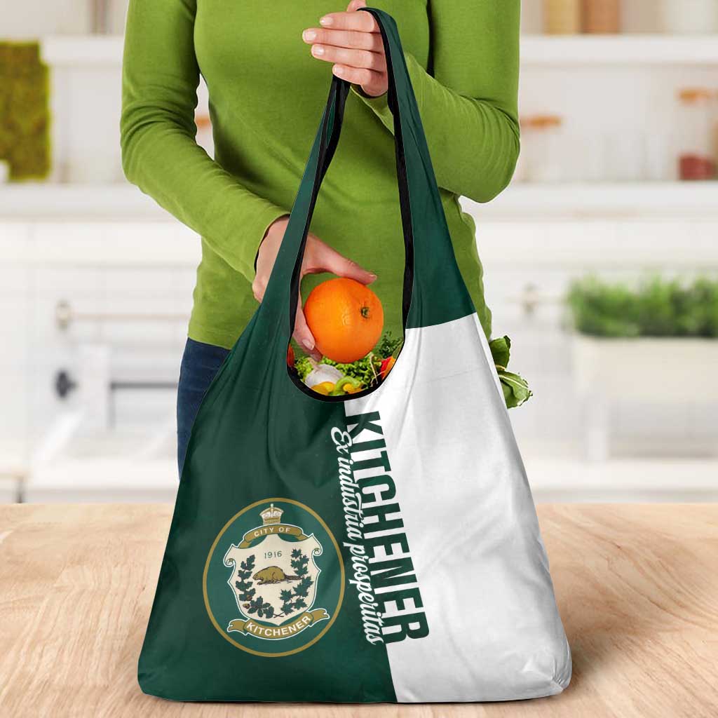 Personalised Canada Kitchener Grocery Bag Ex Industria Prosperitas