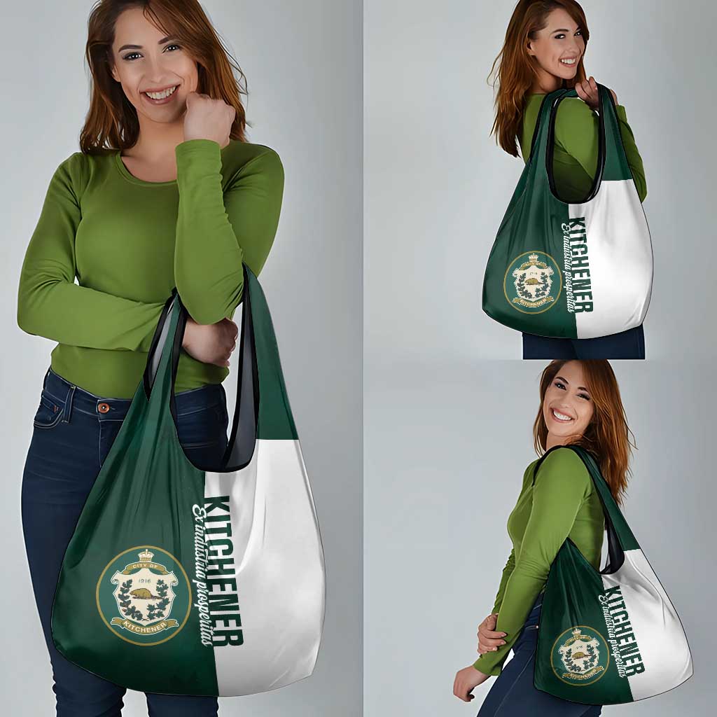 Personalised Canada Kitchener Grocery Bag Ex Industria Prosperitas