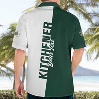 Personalised Canada Kitchener Hawaiian Shirt Ex Industria Prosperitas