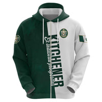 Personalised Canada Kitchener Hoodie Ex Industria Prosperitas