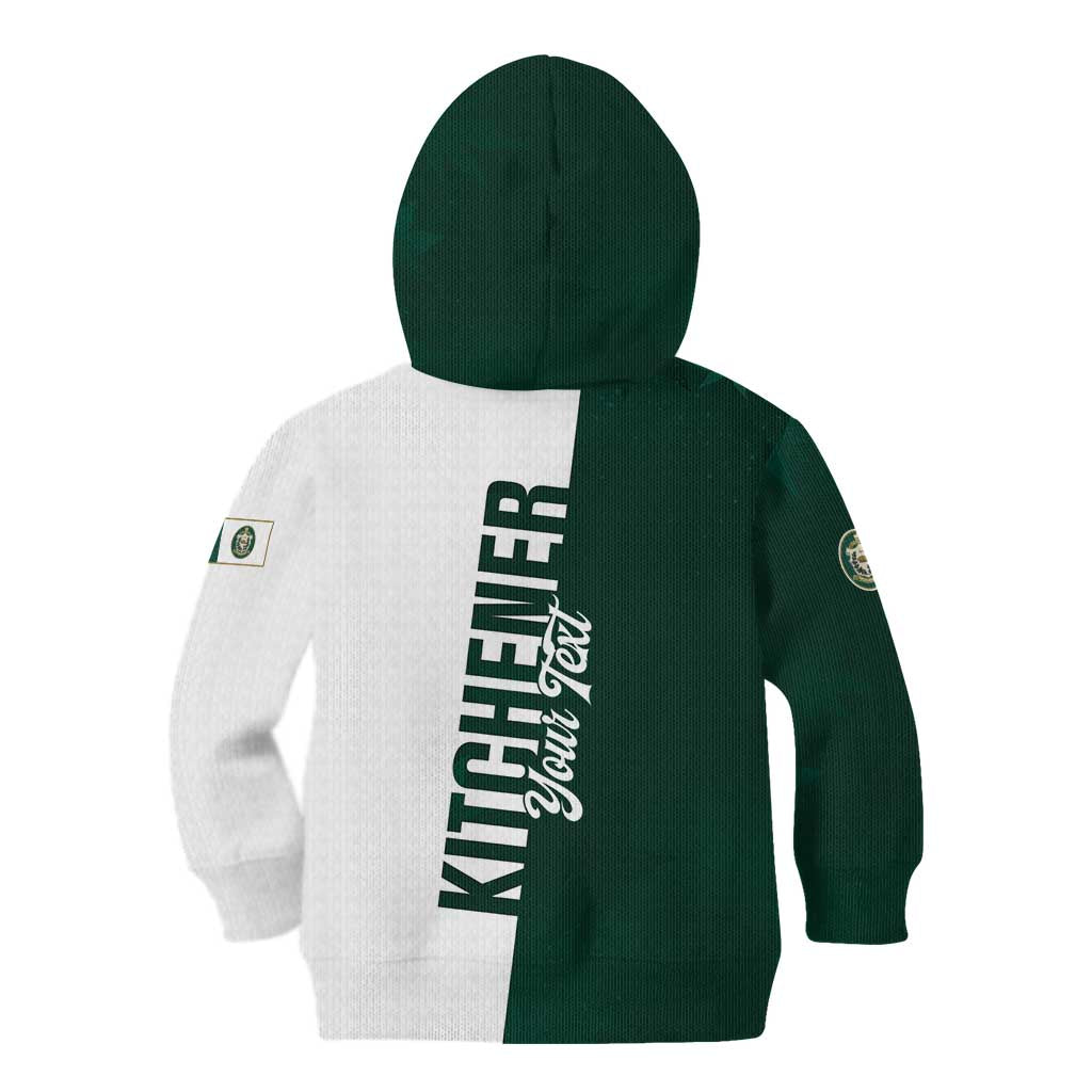 Personalised Canada Kitchener Kid Hoodie Ex Industria Prosperitas