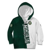 Personalised Canada Kitchener Kid Hoodie Ex Industria Prosperitas