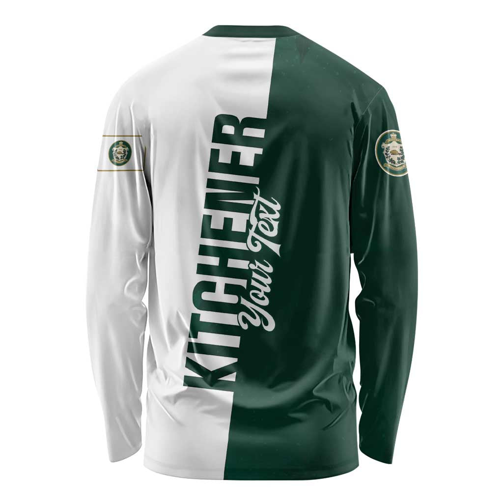 Personalised Canada Kitchener Long Sleeve Shirt Ex Industria Prosperitas