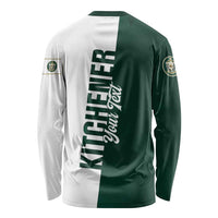 Personalised Canada Kitchener Long Sleeve Shirt Ex Industria Prosperitas