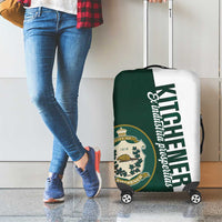 Personalised Canada Kitchener Luggage Cover Ex Industria Prosperitas