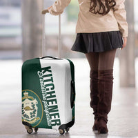 Personalised Canada Kitchener Luggage Cover Ex Industria Prosperitas