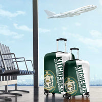 Personalised Canada Kitchener Luggage Cover Ex Industria Prosperitas