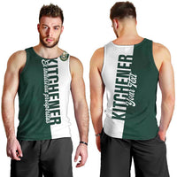 Personalised Canada Kitchener Men Tank Top Ex Industria Prosperitas