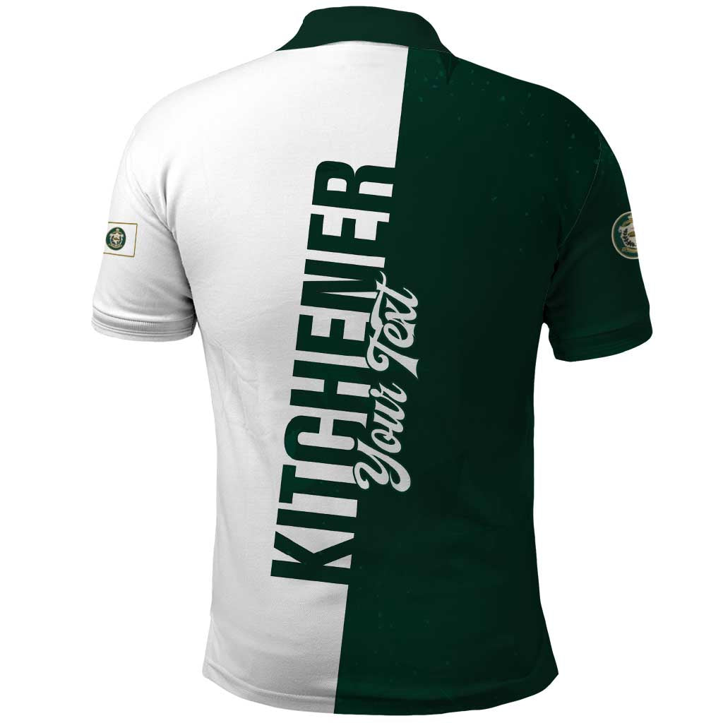 Personalised Canada Kitchener Polo Shirt Ex Industria Prosperitas