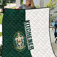 Personalised Canada Kitchener Quilt Ex Industria Prosperitas