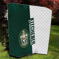 Personalised Canada Kitchener Quilt Ex Industria Prosperitas