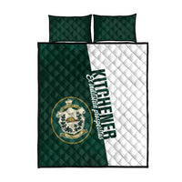 Personalised Canada Kitchener Quilt Bed Set Ex Industria Prosperitas